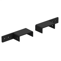 Visor OFFSET BRACKET BLACK 2pk