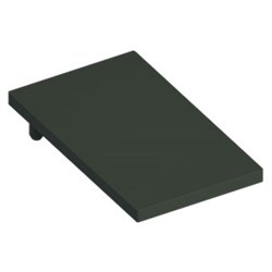 Batten  51x30mm  END CAP  GREY