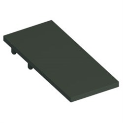 Batten  70x30mm  END CAP  GREY