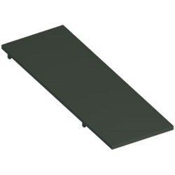 Batten  150x50mm  END CAP  GREY