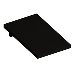 Batten  51x30mm  END CAP  BLACK