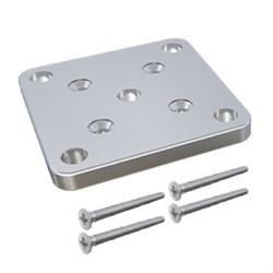 BASE PLATE SET 50mm post   MILL