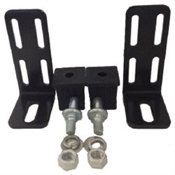 Zeus  Gudgeon Hinge Pair