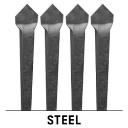 Zeus Steel  2100mm PICKET  GALVANISED