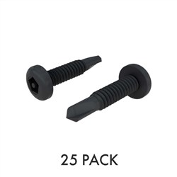 Zeus  12Gx25mm anti tamp screw 25pk