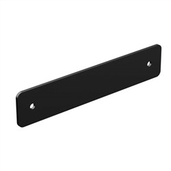 Zeus Steel Sliding Gate  PLATE  Black